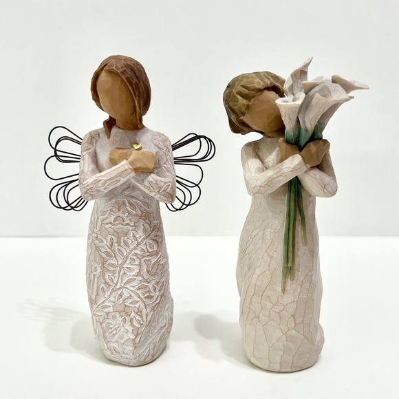 Willow Tree Other - Willow Tree Figurines Lot of 2 “Remembrance” “Beautiful Wishes” 2010 Susan Lordi